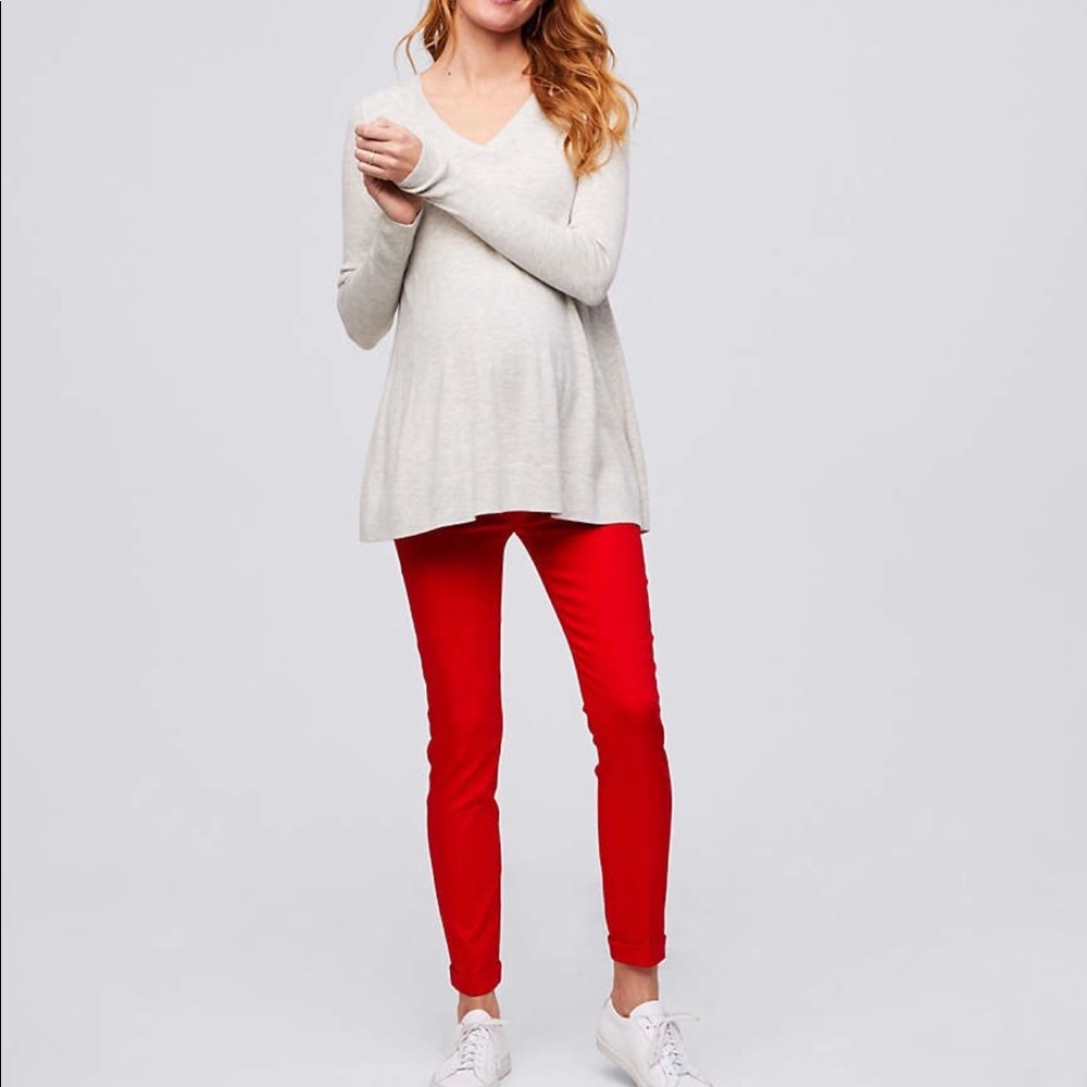 Loft maternity skinny pants